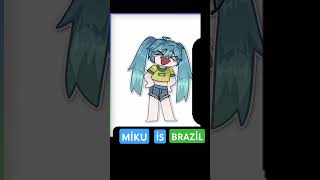 Miku is brazil💗💚💙 [upl. by Raymund]