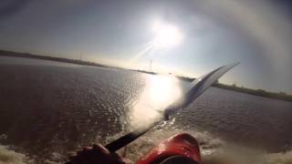 The Severn Bore on a Kayak [upl. by Neumann]