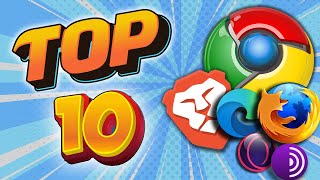 🌐TOP 10 de los MEJORES NAVEGADORES De Internet [upl. by Spanjian]