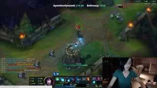 RIPChristinaGrimmie Playing League of Legends RIP [upl. by Ielak879]