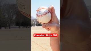 Learning to throw a curveball Start with this grip [upl. by Neoma819]