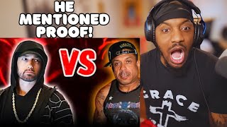 HE MENTIONED PROOF YUP HE FINISHED  Benzino  Vulturius Eminem Diss REACTION [upl. by Erehc773]