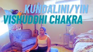 KundaliniYin Yoga for Vishuddhi Throat Chakra [upl. by Faina369]