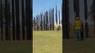 History changed at this PlaceMandela Capture SiteThe sculpture Howick South Africa1 [upl. by Haraj]