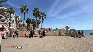 Playa la Malagueta Provincia Malaga Spania [upl. by Ybroc]