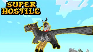 Taming a Hippogryph  Minecraft Super Hostile Modpack  Ep 10 [upl. by Timmy153]