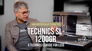 Technics SL1200GR1210GR  A Classic Turntable for Less [upl. by Labotsirhc994]