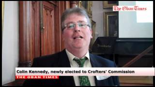 Newly elected representative to Crofters Commission [upl. by Elyl]