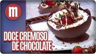 Doce cremoso de chocolate  Mulheres 010916 [upl. by Alam]