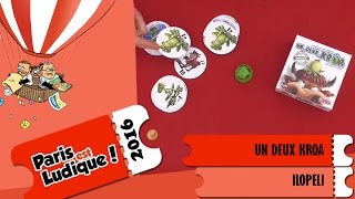 Paris est ludique 2016  Jeu 1 2 Kroa  Ilopeli  VF [upl. by Rosabel]