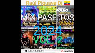 MIX PASEÍTOS BAILABLES 2024 VOL 2  Raúl Piguave Dj Mezcladito 🇪🇨 [upl. by Aoht]