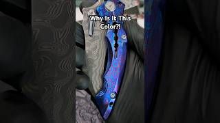 How Is This Done Timascus And Mokuti edgedmindset knifecollection titanium knife [upl. by Bennion]