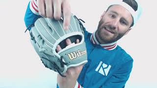 Review Wilson A2000 SuperSkin 1912 12quot Baseball Glove WBW10009912 [upl. by Orsa]