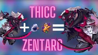 Omega Strikers ZENTARO COMBOS but Im THICC no commentary [upl. by Jedidiah]