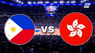 Gilas Pilipinas vs Hong Kong FIBA Asia Cup 2024 Qualifiers [upl. by Liatris]