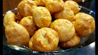 Cheddar Black Pepper Gougères [upl. by Amir]