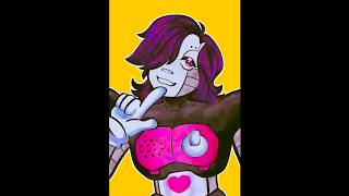 Mettaton NEO speedpaint 💜🩷🖤 [upl. by Newcomb356]