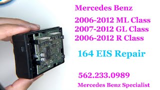 Mercedes Benz ignition switch EIS module easy fix Key not working Intermittent no start [upl. by Jecoa]