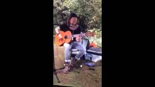 Thom Yorke Radiohead Garden Party Live 12 June 2016  Reckoner Acoustic [upl. by Adnovay409]