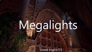 Cinematic shots of Megalights Demo for Unreal Engine 55  Insane visual fidelity [upl. by Eglantine]