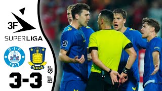 Silkeborg  Brøndby 33 Highlights 3F Superliga [upl. by Corney]