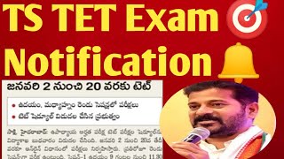 👍TG Tet NOTIFICATION 2024  TS TET LATEST NEWS TODAY  TG TET SYLLABUS 2024 IN TELUGU  TG TET 2024 [upl. by Amorita]