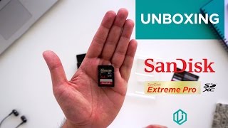 SanDisk Extreme Pro 64GB SDXC SD Card Unboxing [upl. by Laven466]