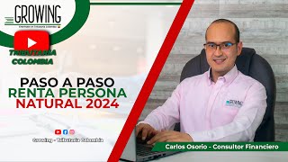 📕 PASO A PASO RENTA PERSONA NATURAL 2024 📙 [upl. by Ilbert5]