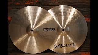 SOLD  Sabian 15quot Stratus Series HiHat Cymbals  9221344g [upl. by Orella]