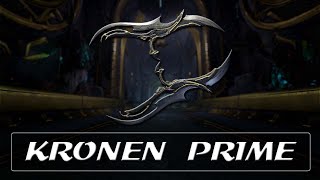 INSANE Kronen Prime Build DESTROYS Everything  Warframe Kronen Prime Steel Path Build Guide 2024 [upl. by Kcirderf]