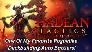 An Amazing Roguelike Deckbuilding Auto Battler With A Ton To Offer  Hadean Tactics [upl. by Sherye]