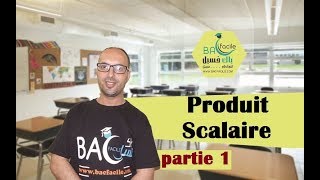 1ère année Bac  produit scalaire  partie 1 [upl. by Arlene]