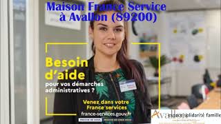 Maison France Service à Avallon 89200 [upl. by Sissy514]