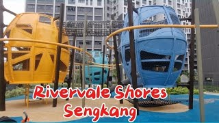 Rivervale Shores Playgrounds  Sengkang Singapore [upl. by Nauqan]