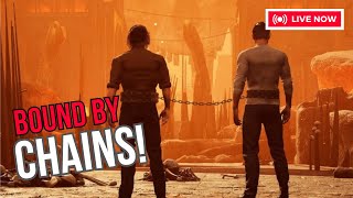 Bound by chains  Chained Together Coop Gameplay  LIVE [upl. by Eladnar875]