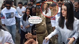 Aishwarya Rai finally appeal for Divorce amp arrived at Court with Abhishek Aishwarya Confirm Divorce [upl. by Lewie]