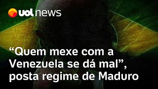 Venezuela ataca Lula em perfil oficial do regime de Maduro Quem mexe com a Venezuela se dá mal [upl. by Duval]