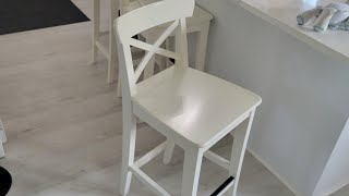 Ingolf Ikea Chair Wobbly Repair Easy Fix [upl. by Ajna961]