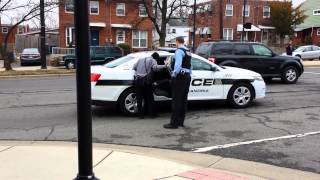 School bus fight arrest in Alexandria VA [upl. by Leavelle]