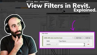 View Filters in Revit Tutorial Office Hour Sessions [upl. by Oemac]