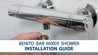 Triton Benito Mixer shower  Installation Video [upl. by Ness]