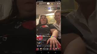 Cesarzowa Internetu i Dominik na domówce u Marianna Schreiber na TikTok Live z 29 listopada 2024 [upl. by Ylesara]