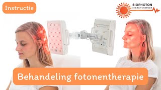 Zo voer je een behandeling uit met de Biophoton Energy Charger [upl. by Nylleoj]