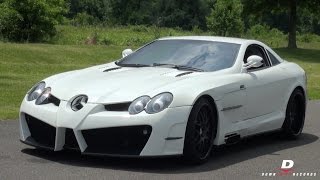 Mansory Renovatio RENNtech Mercedes SLR McLaren  Sound [upl. by Rehprotsirhc]