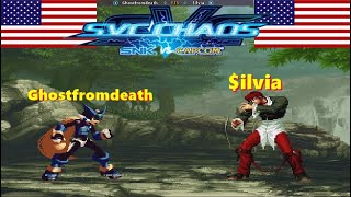 SNK vs Capcom SVC Chaos Super Plus Ghostfromdeath vs ilvia FT5 [upl. by Bocaj]