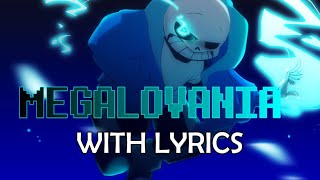 Megalovania REMASTERED With Lyrics  Undertale 2000 Subscriber Special [upl. by Koral]