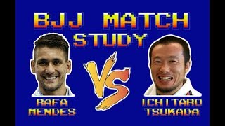 BJJ Match Study Rafael Mendes vs Ichitaro Tsukada [upl. by Mylan861]