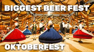 Oktoberfest the worlds biggest beer festival • 4K [upl. by Nemaj]