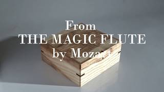 The Magic Flute Amadeus Mozart 30 note Sankyo music box [upl. by Arney]