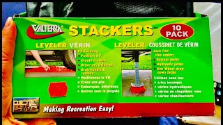 New Camping Gear Review Leveling Stackers Our Life teardroptrailer compact shoplocal improve [upl. by Sisely543]